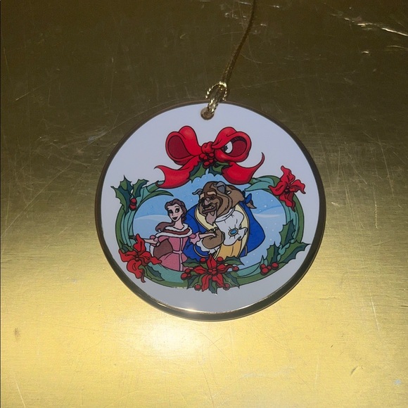 Disney Beauty and the Beast Ornament - Red and White - Picture 4 of 5